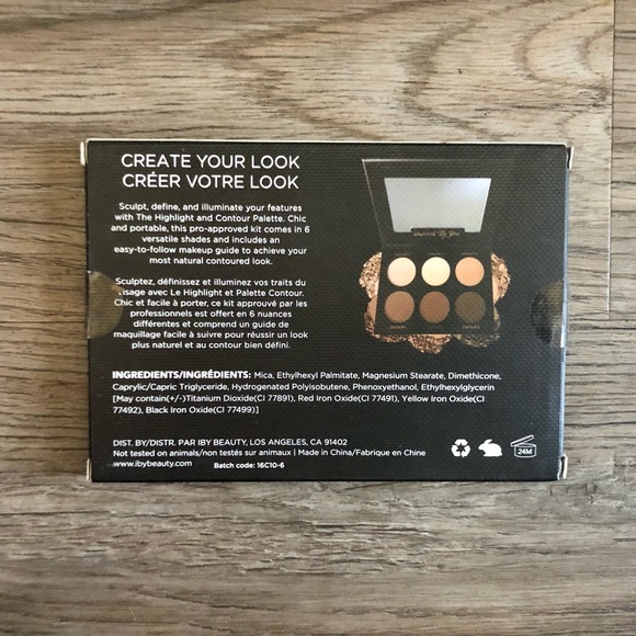 NIP IBY Beauty Highlighter & Contour Palette - Picture 9 of 9